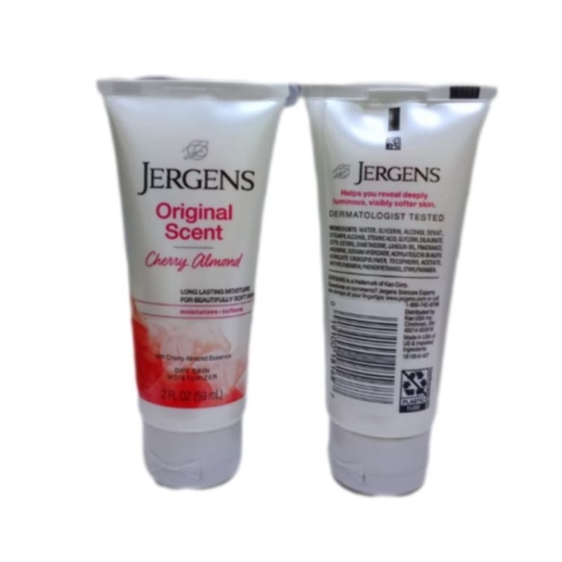 Jergens (เจอร์เก้นส์) Original Scent Cherry Almond ขนาดบรรุ 2 FL OZ (59 ml)