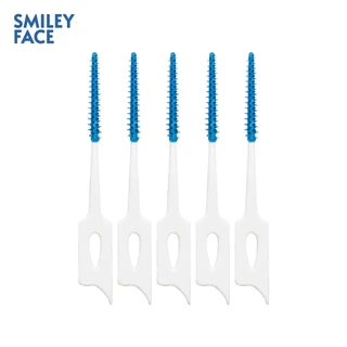 แปรงขัดซอกฟันซิลิโคนขนแปรงนิ่ม (40 ชิ้น) | Interdental Brush Silicone