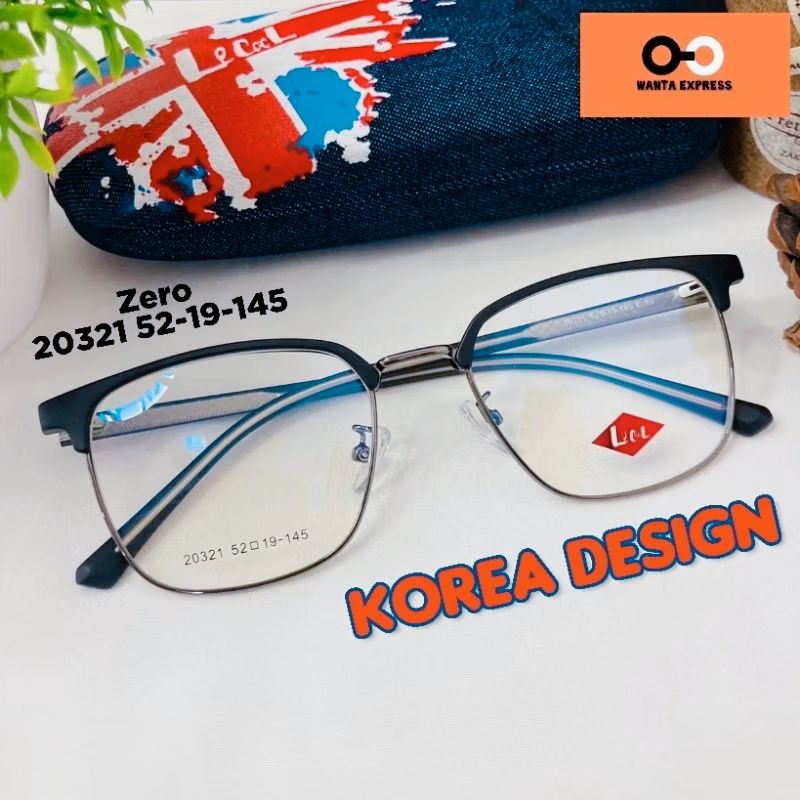 แว่นตา ผู้ชาย Le Cool 20518 5199 89027 พร้อมเลนส์สั่งตัด แว่นสายตา สั้น ยาว แว่นกรองแสง  บลูออโต้ เปลี่ยนสี