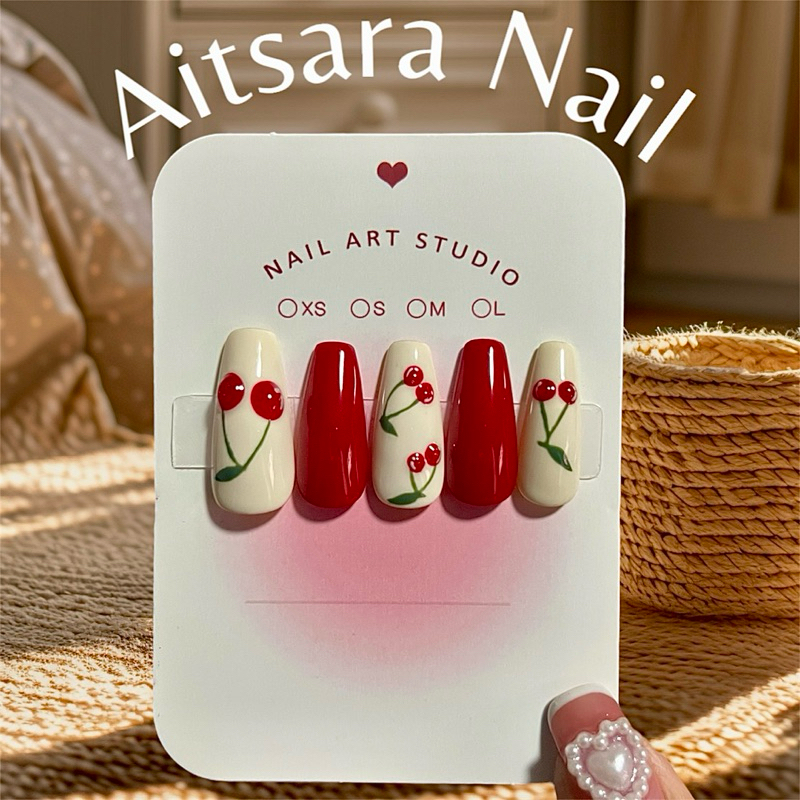 Aitsaraเล็บเลจ เล็บปลอม แท้100% พร้อมกาวติด