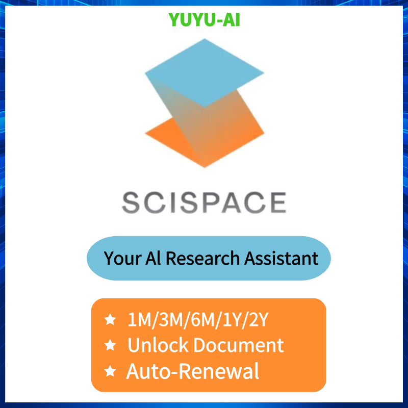 [YUYU-AI]Scispace Premium Plan ใช้งานไม่จำกัด ฟีเจอร์ครบ ใช้ได้ทุกอุปกรณ์ SciSpace Typeset AI Copilo