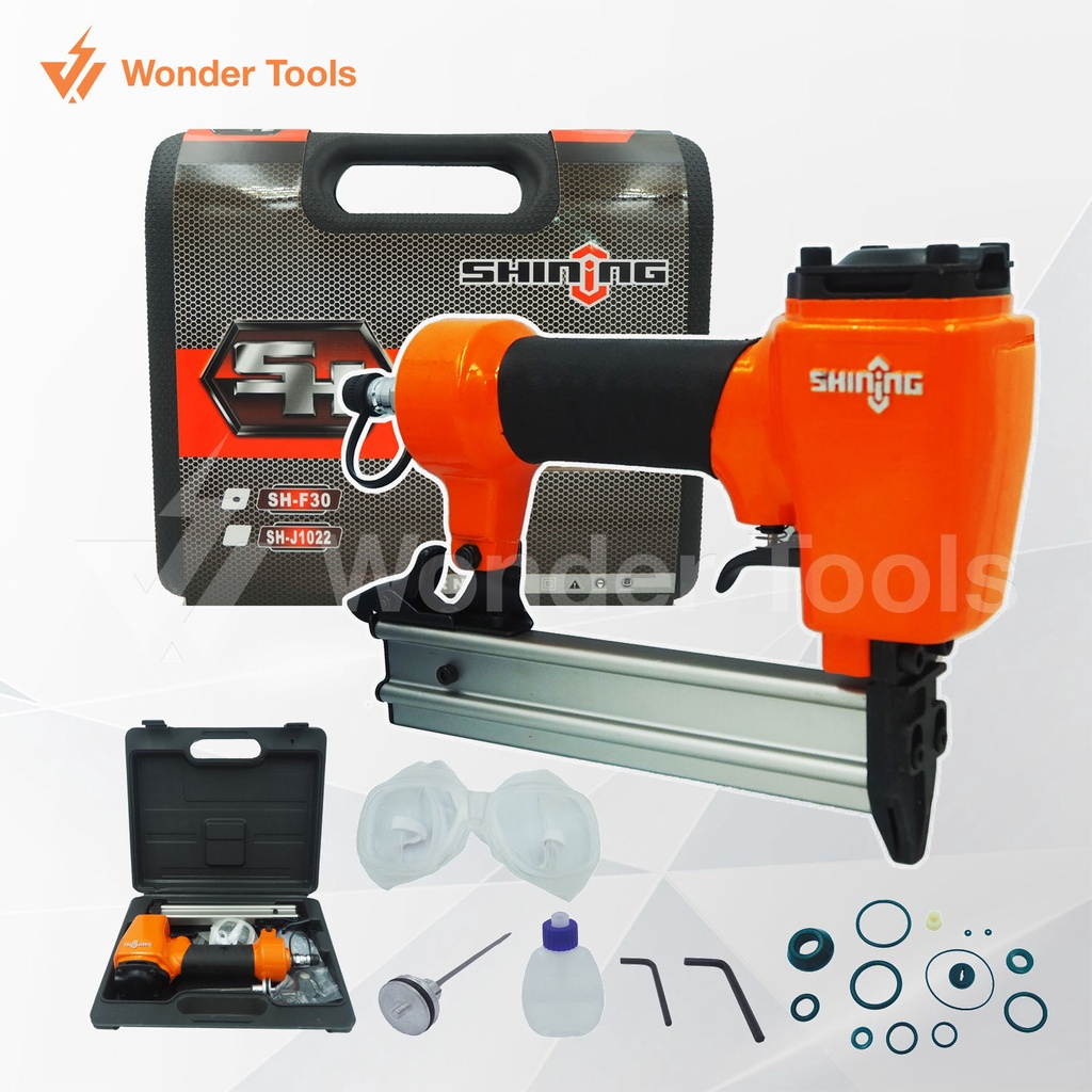 SHINING แม็กลมยิงตะปู แม็กลม รุ่นSH-F30 แม็กลมขาเดี่ยว แม็กลมยิงเบาะ แม็กลมยิงไม้