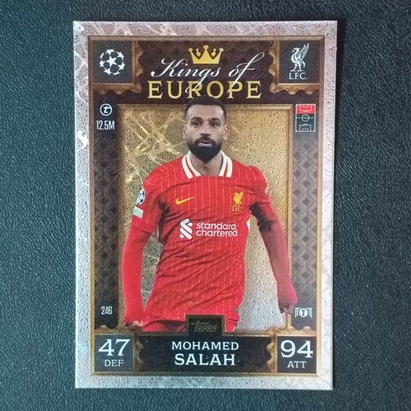 การ์ดฟุตบอล KINGS OF EUROPE MATCH ATTAX EXTRA 2025 SOCCER TRADING CARD