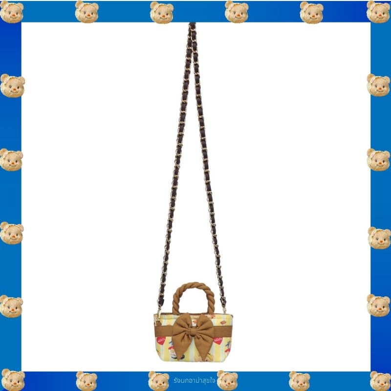 Butterbear พร้อมส่ง📦 NaRaYa x Butterbear กระเป๋าสะพายข้าง ขนาดเล็ก +🛍ถุงกระดาษ ของแท้💯จากshop