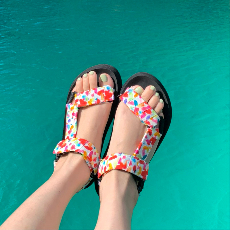 รองเท้าแตะรัดส้น BUFFOLLOW STRAP ON SANDALS “PLANET”