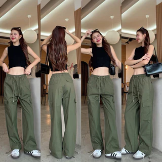 Kimmy Cargo Pantsคาร์โก้ผ้าร่ม