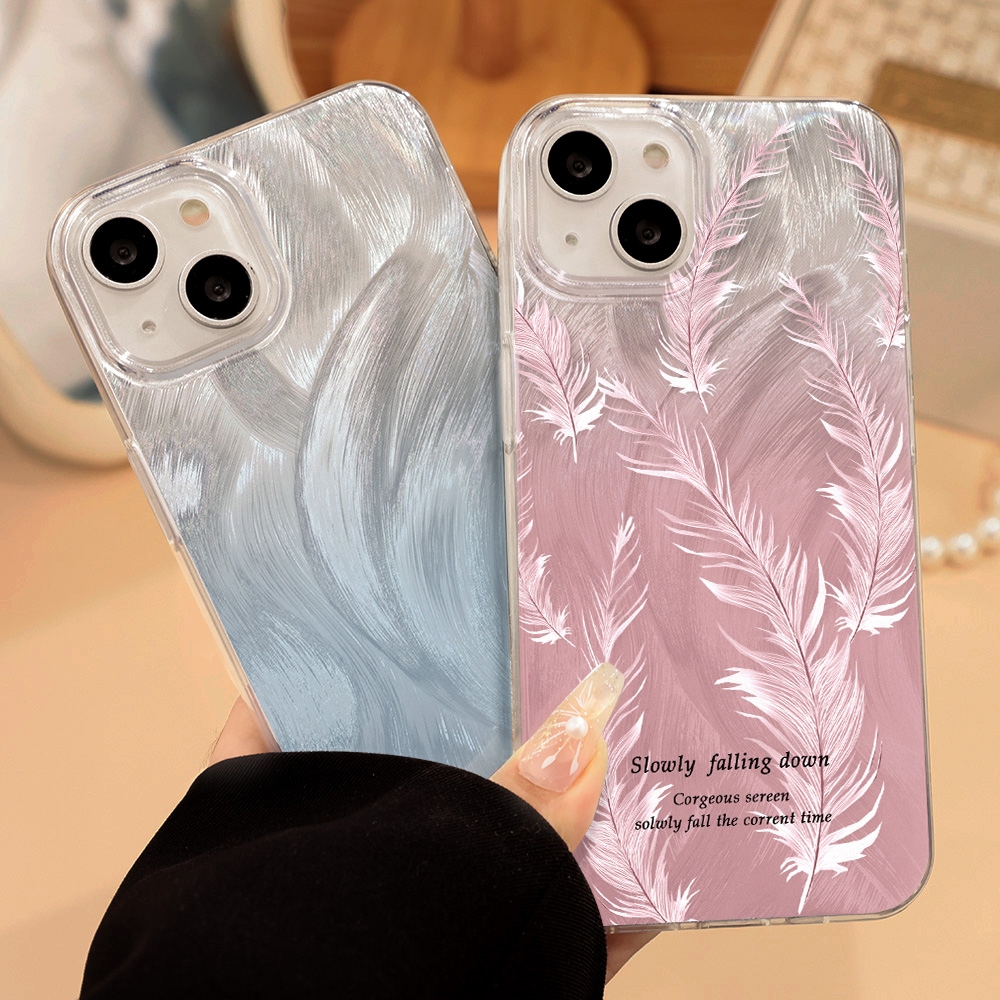 เคส สำหรับ OPPO A60 A57 2022 A79 A18 A38 A17 A16 A9 A5 2020 A15 A58 A77 A77S A54 4G 5G สีสันสวยงาม เคสโทรศัพท์ กันกระแทก