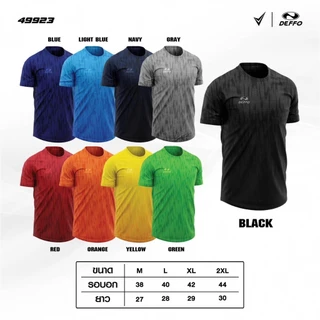 NEW DEFFO 49-923 – เสื้อกีฬาเบา แห้งเร็ว ดีไซน์กราฟิกสุดล้ำ