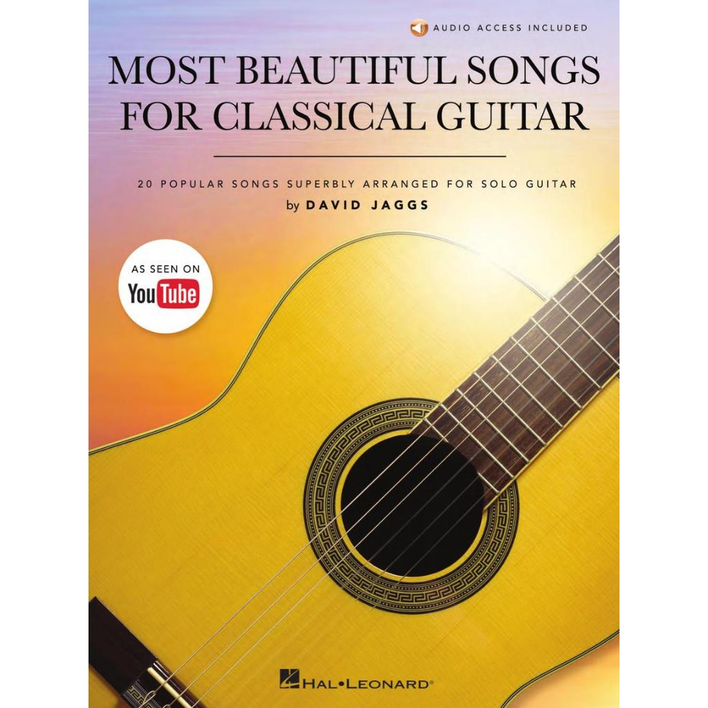 Most Beautiful Songs for Classical Guitar (HL01337362)