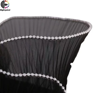 กระดาษห่อช่อดอกกุหลาบ ผ้าตาข่าย สไตล์เกาหลี Pearl Wave ช่อดอกไม้ห่อวัสดุสำหรับดอกไม้แต่งงาน