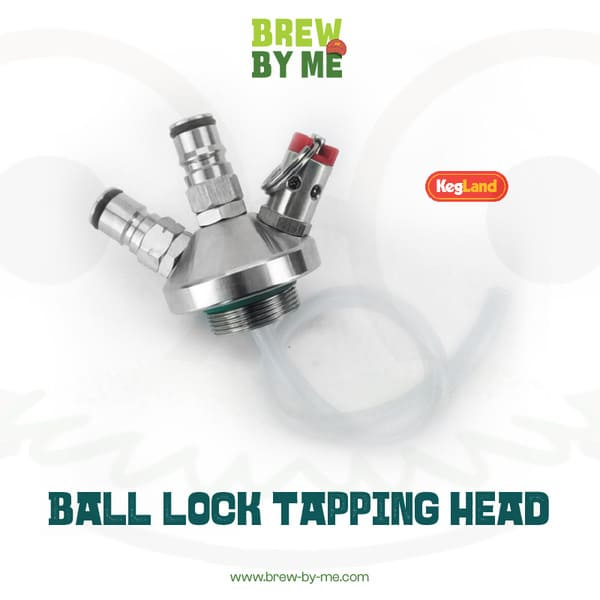 Ball Lock Tapping Head - Mini Keg #homebrew #coldbrew