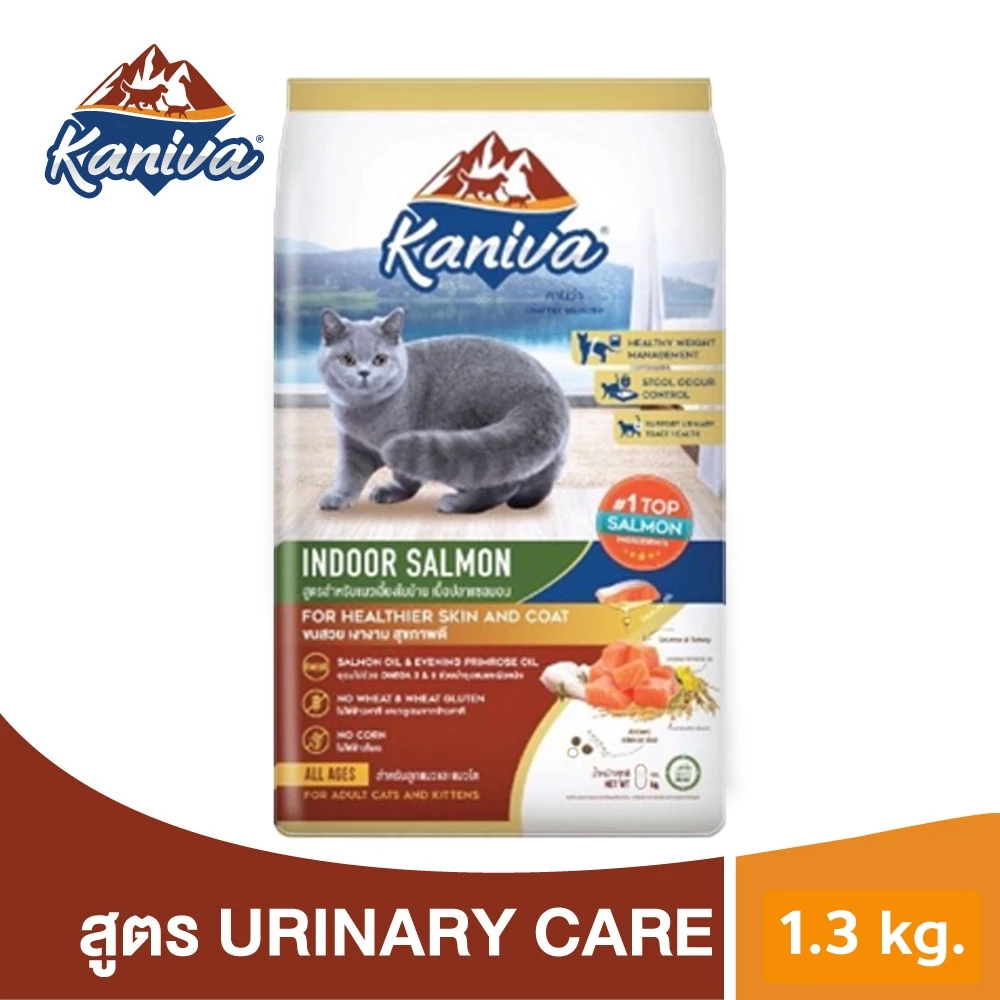 คานิว่า ซื้อครบ 2 ถุง แถม 1 ซอง (แถมขนาดทดลอง) Kaniva อาหารแมว คานิว่า ขนาด 1.3-1.5 กิโล สำหรับแมวทุกช่วงวัย thumbnail 9