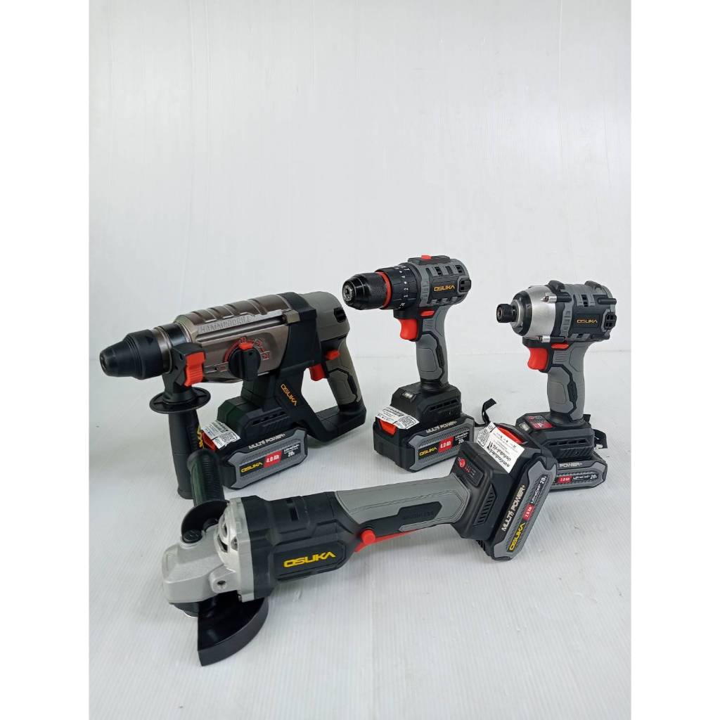 OSUKA Combo ช่างไฟ 01 รุ่น OCK155-D2M2 สว่านกระแทก รูปที่ 2