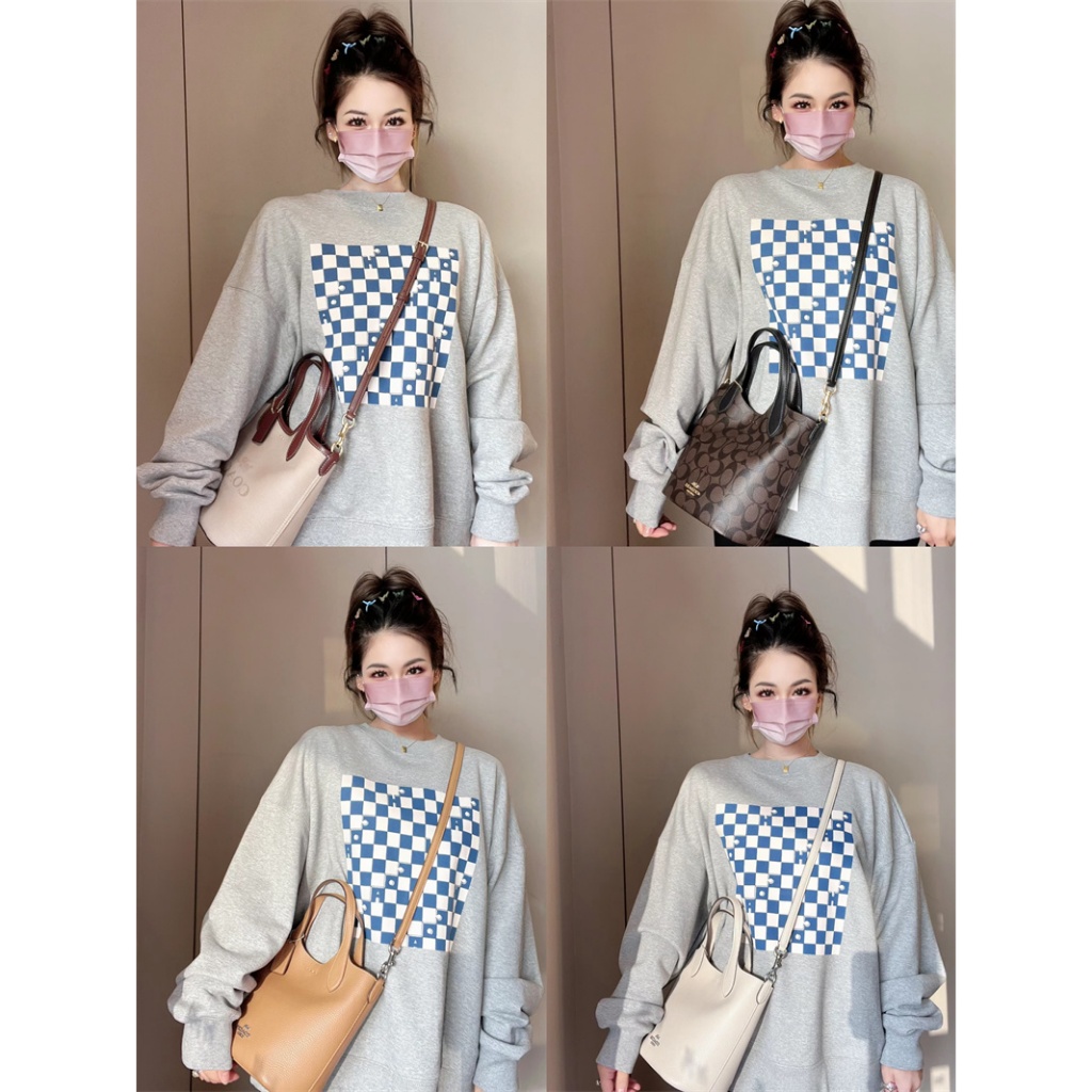 แท้💯%/Outlets ปลอดภาษี กระเป๋าสะพายข้างผู้หญิง Coach HANNA กระเป๋าถือ CR256 CR169 CR168-จัดส่งจากโกดังกรุงเทพฯ