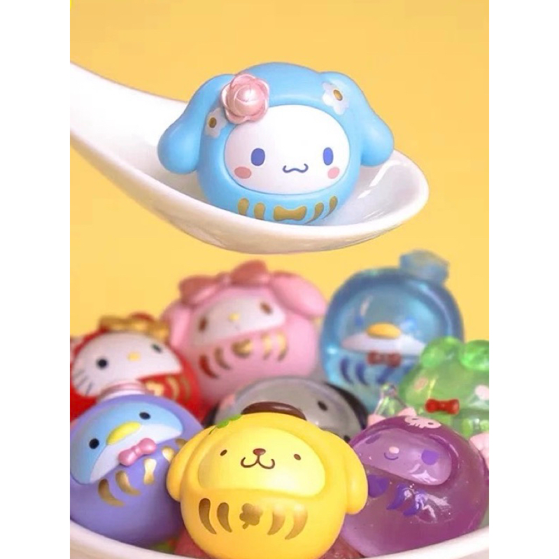(เลือกตัว✨พร้อมส่ง) Toptoy x Sanrio mini daruma