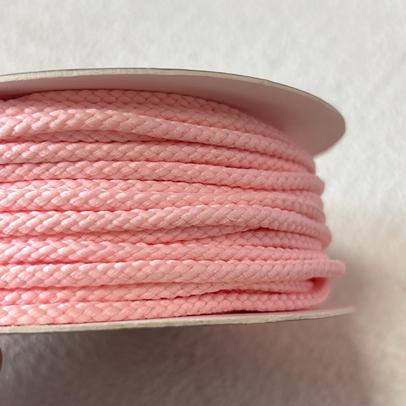 Y122 เชือกกลม Tubular 4มิล แบ่งขาย
