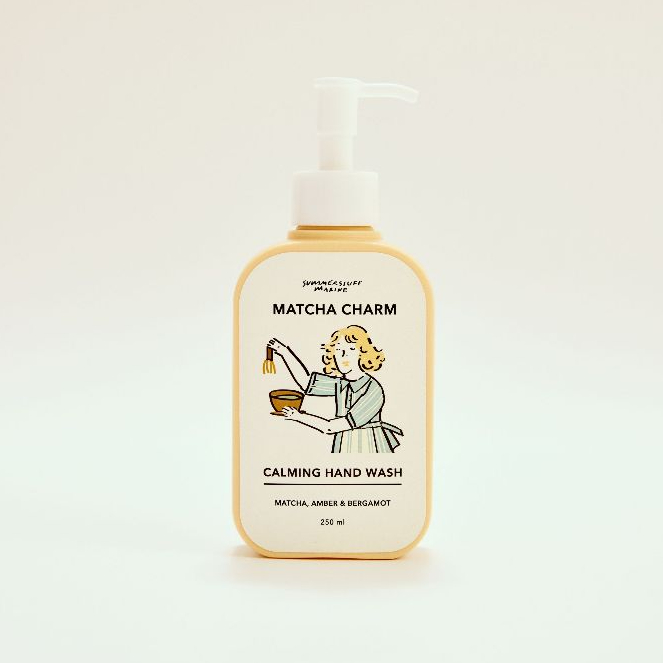 Summerstuff.marine - CALMING HAND WASH กลิ่น MATCHA CHARM (250 ml) เจลล้างมือ ครีมล้างมือ