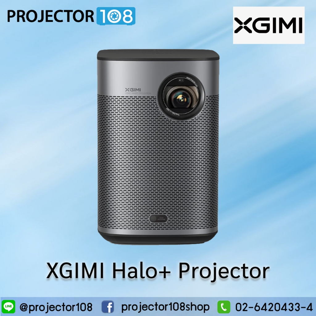 XGIMI Halo Plus 1080p Portable Projector - Grey