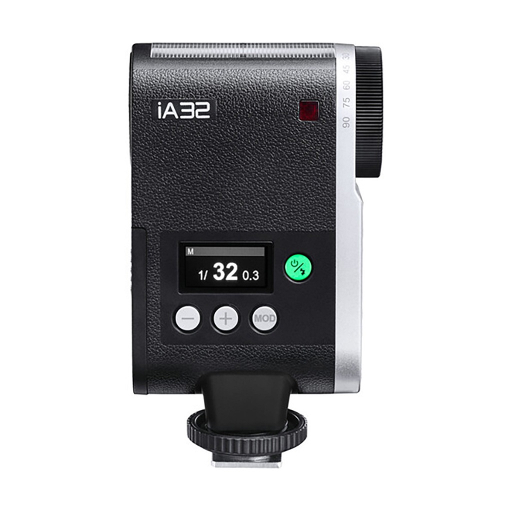 Godox iA32 Mini Flash แฟลชโกดอก ระบบ Automatic และโหมด Manual ขนาดเล็ก พกพาง่าย 6200K