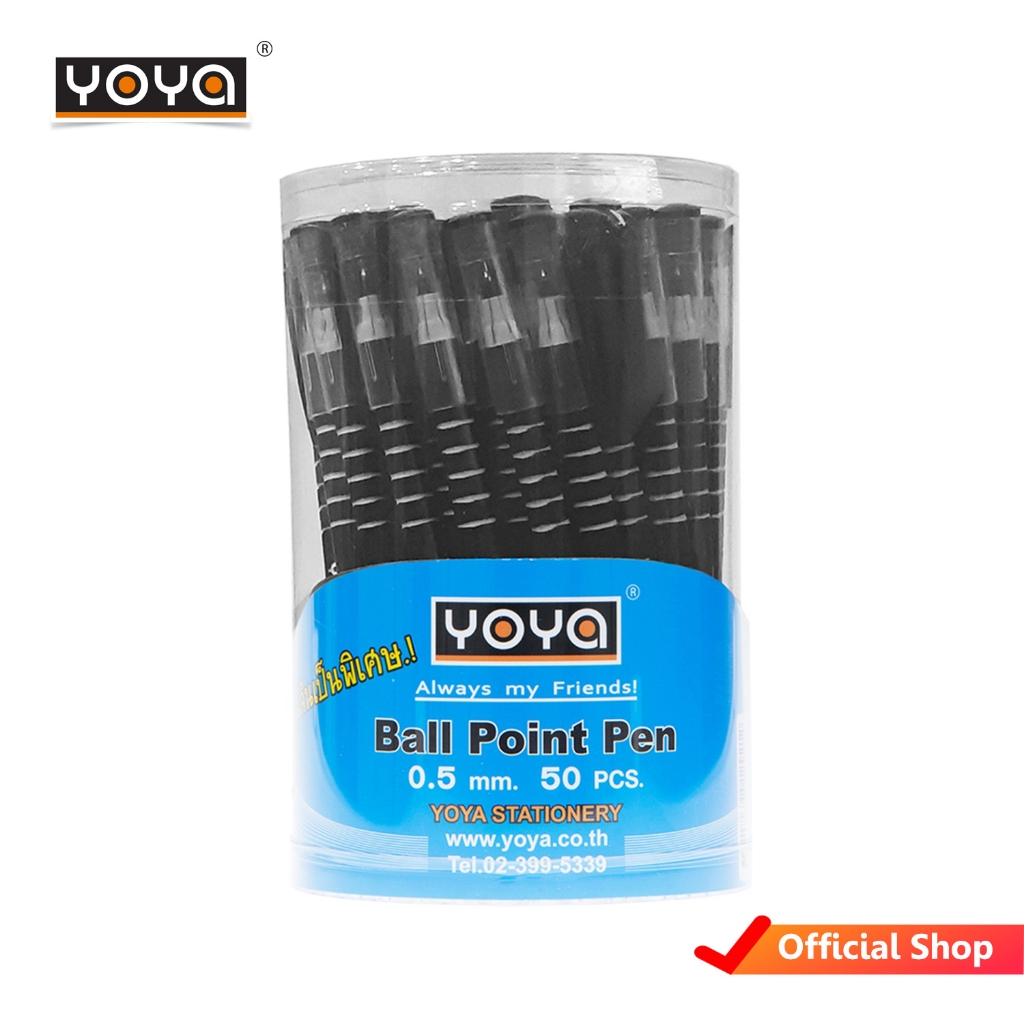 YOYA ปากกาลูกลื่น 3 สี 1006 แพ็ค10