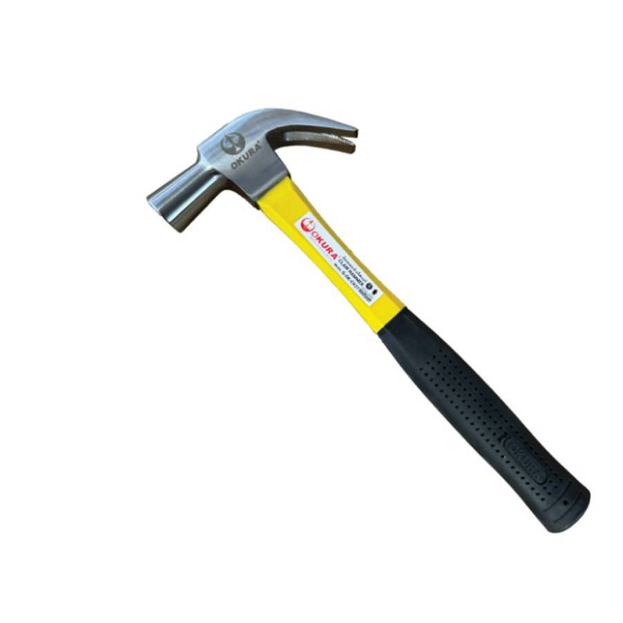 ค้อนหงอน ด้ามไฟเบอร์ 700G ยี่ห้อOKURA รุ่นG-OK-CH27