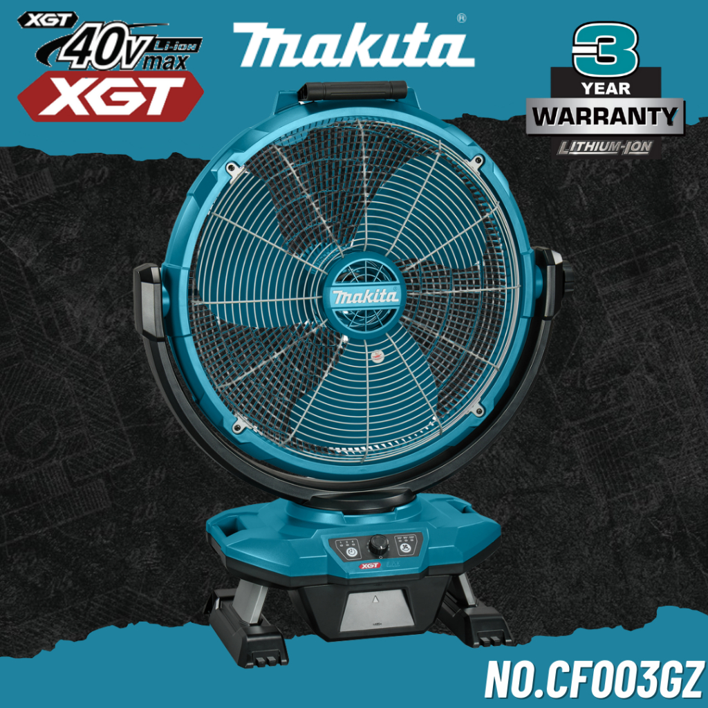 MAKITA พัดลมไร้สาย 18V/40V ขนาด 18" No.CF003GZ (เฉพาะตัวเครื่อง)