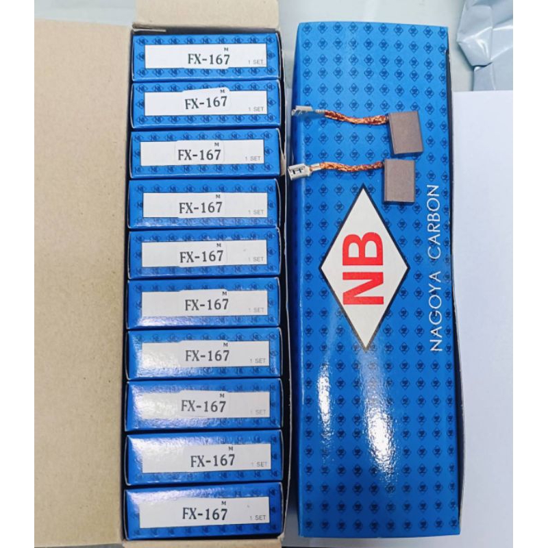 ถ่านมอเตอร์พัดลม รถตู้ คอมมูเตอร์ TOYOTA Commuter FX-167(BX-251) ขนาด ถ่าน 5 x 12 x 18 mm ราคาต่อ 1ชุด มี2ก้อน ราคา ถูกที่สุด ดีลบีเคเค แกลเลอรีภาพที่ 4