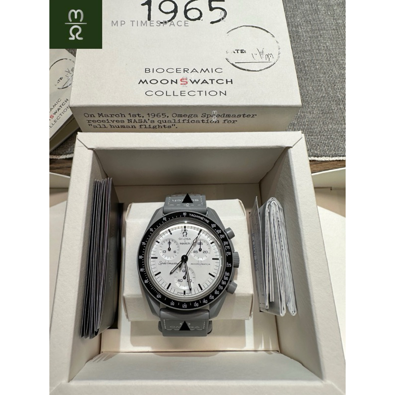 นาฬิกา OMEGA x swatch รุ่น 1965 ของแท้ แถมฟิล์มกันรอย