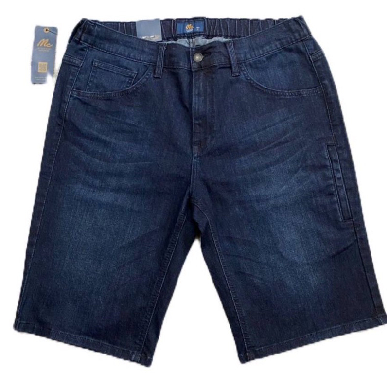 พร้อมส่ง✅MC Jeans ยีนส์ขาสั้นเอวยางยืด มี 2 สี มีกระเป๋าข้าง ผ้ายืด สวมใส่สบาย แท้จากช็อป