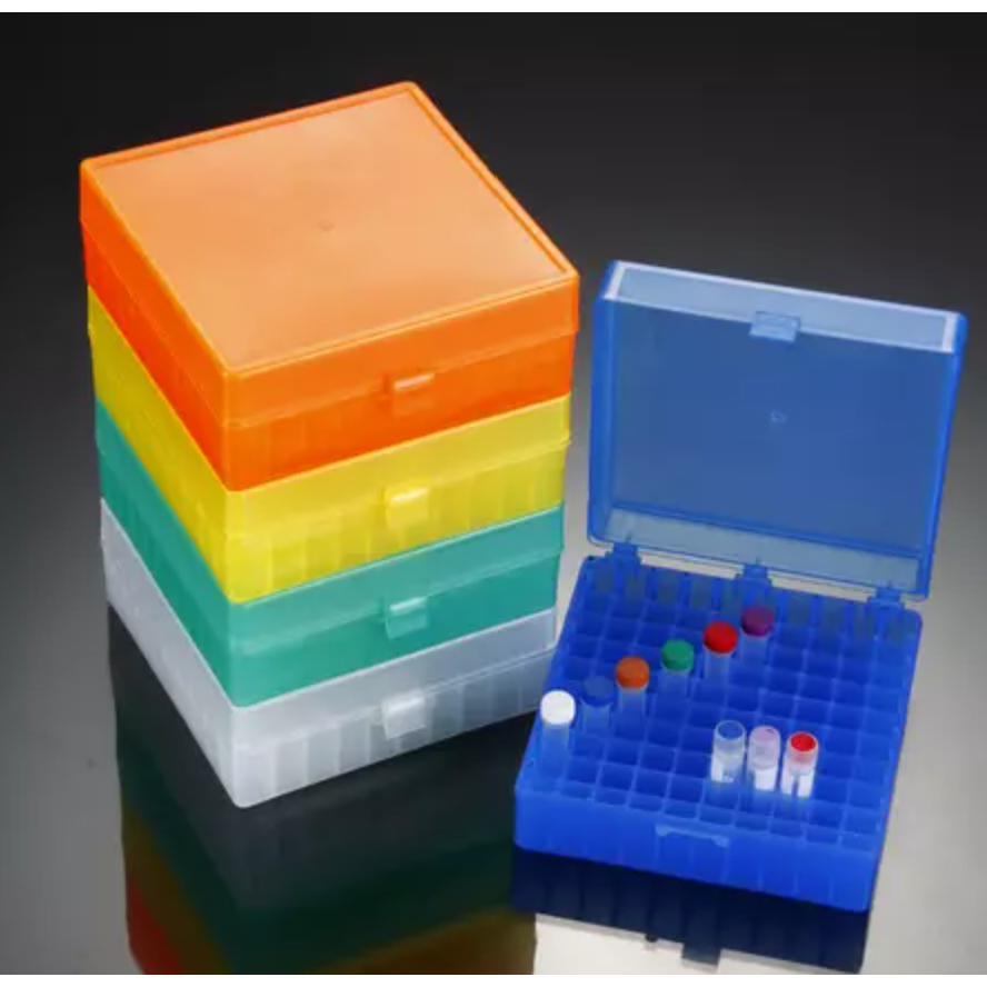 Compact Microtube Storage Box, 100-well(กล่องเก็บหลอดทดลอง –80 องศาเซลเซียส จำนวน 100 ช่อง)