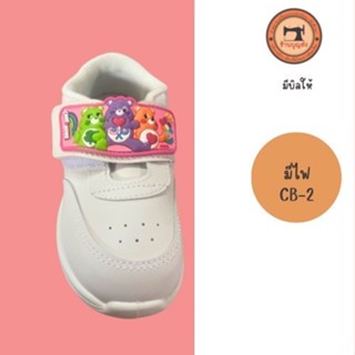 [มีบิลให้] เบอร์ 24 - 35 รองเท้าพละขาวเด็กหญิง รองเท้ากีฬาเด…