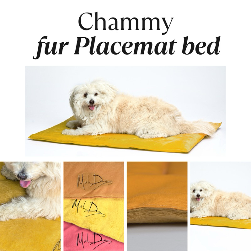Mahdum Chammy Fur Placemat bed เบาะรองนอนสัตว์เลี้ยง ผ้าขนเฟอ