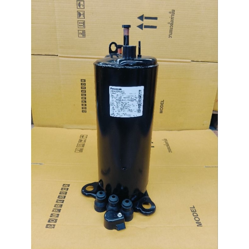 คอมใหม่(เก็บเก่า)ยี่ห้อ Panasonic รุ่น 5JD420PAA02 ขนาด 36000-42000 btu R32/R410 ไฟ 380v.