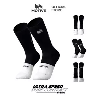 MOTIVE SOCK ULTRA SPEED ถุงเท้าวิ่ง รุ่น Pure Contrast ถุงเท้ากีฬา ถุงเท้าวิ่ง