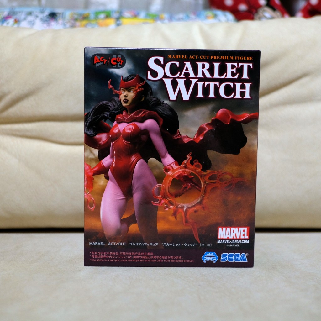 [มือ1] Avengers Scarlet Witch ACT/CUT Premium Figure (SEGA)