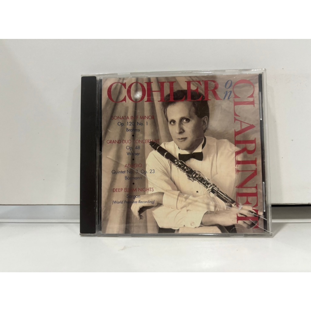 1 CD MUSIC  ซีดีเพลงสากล    COHLER #CLARINET   (B9K89)