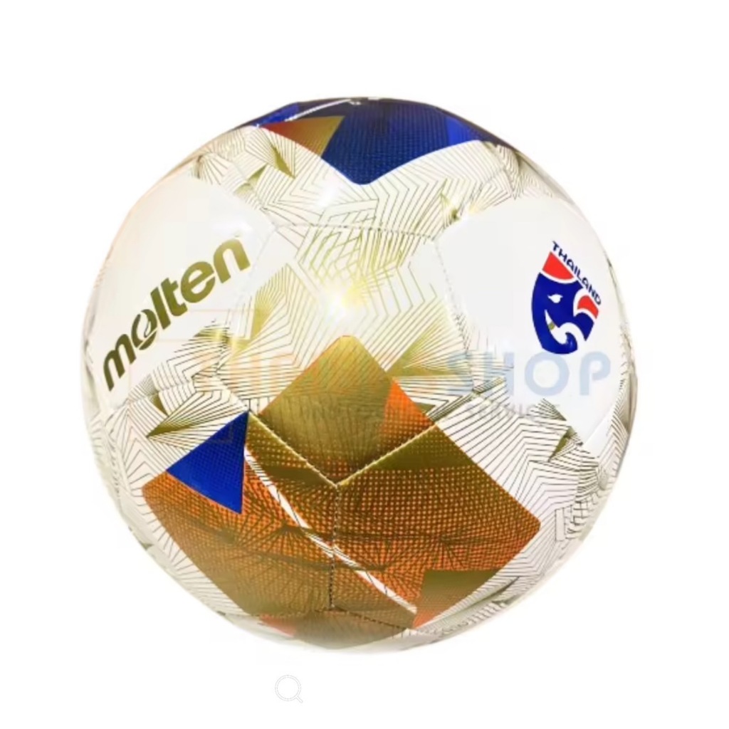 ลูกฟุตบอลหนังเย็บ molten รุ่น F5N1000-TH เบอร์5ลาย FA-THAILAND (ของแท้100%)
