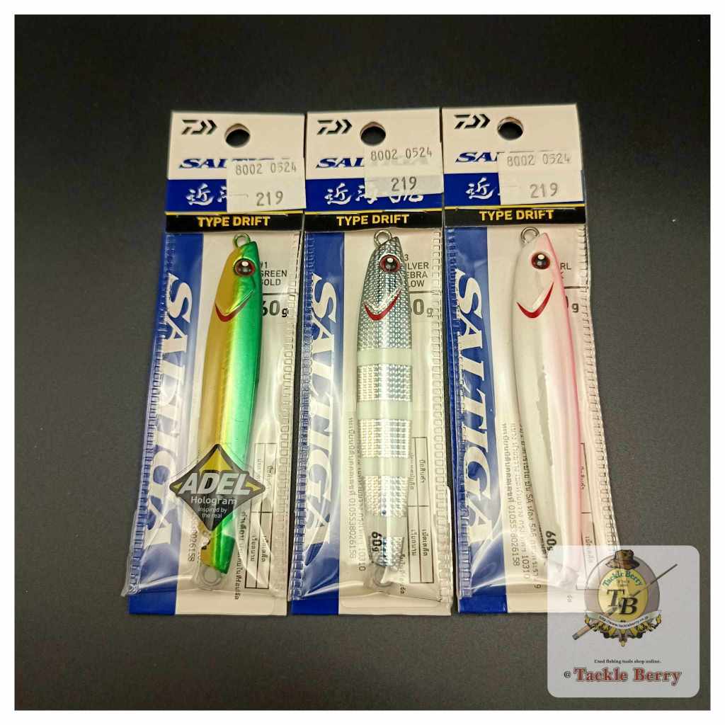 Daiwa saltiga kinkai jig type drift / เหยื่อแคสอินทรี