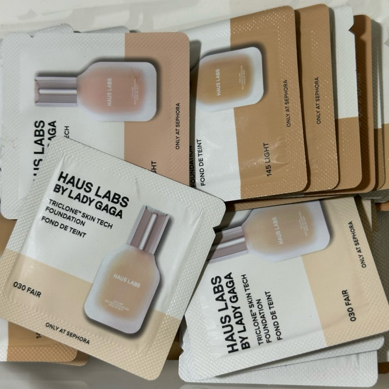 [พร้อมส่ง/ แท้💯] 'Sample 1ml ’ HAUS LABS BY LADY GAGA Triclone Skin Tech Medium Coverage Foundation