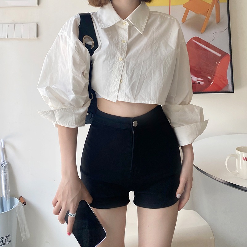 📏919JEANS📏กางเกงยีนส์ ผ้ายืด ยีนวินเทจ ผญเอวสูง กางเกงขาสั้นผู้หญิง