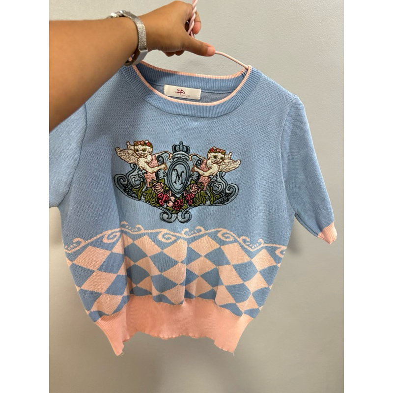 เสื้อไหมพรม มือ 2 ยี่ห้อ Poi Poi fashion