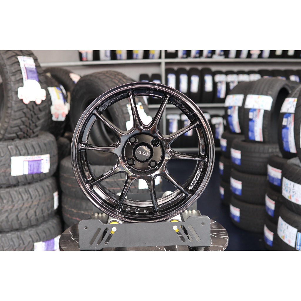 ล้อลาย TC105X/CT1130  ขนาด 16X7.0/4H100+35  BLACK/สีดำ (4 วง)