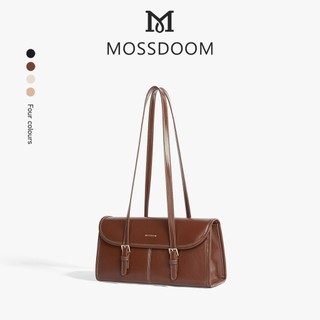 【Special off】MOSSDOOM Estelle Bag กระเป๋าสะพายไหล่แบบกระเป๋าเอกสารสำหรับผู้หญิง เรียบง่ายและสง่างาม