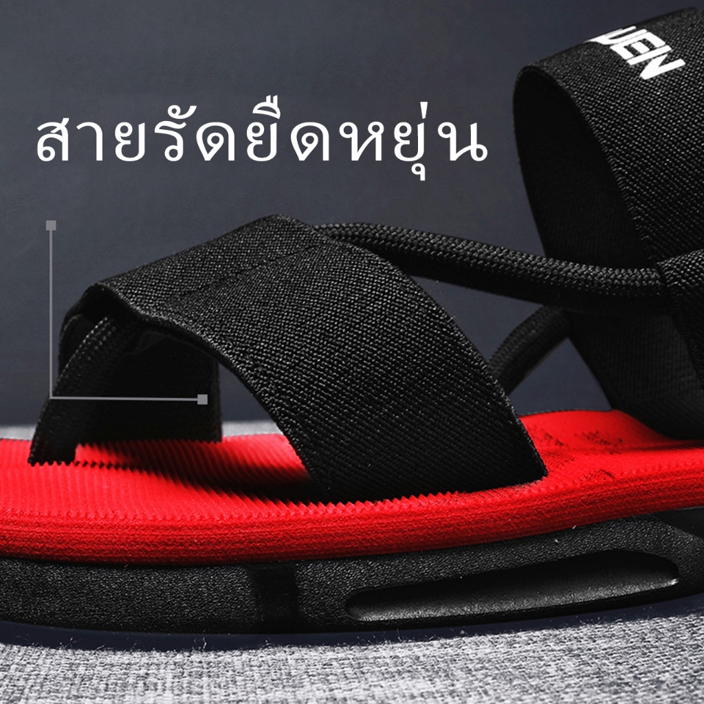 พร้อมส่ง รองเท้าแตะแฟชั่นบุรุษ สไตล์ แฟชั่น ล่าสุด หาด แบบ สบาย ไซส์ เข้าป่า ลุยน้ำ ปีนเขา ใส่ทนแน่นอน 39-44