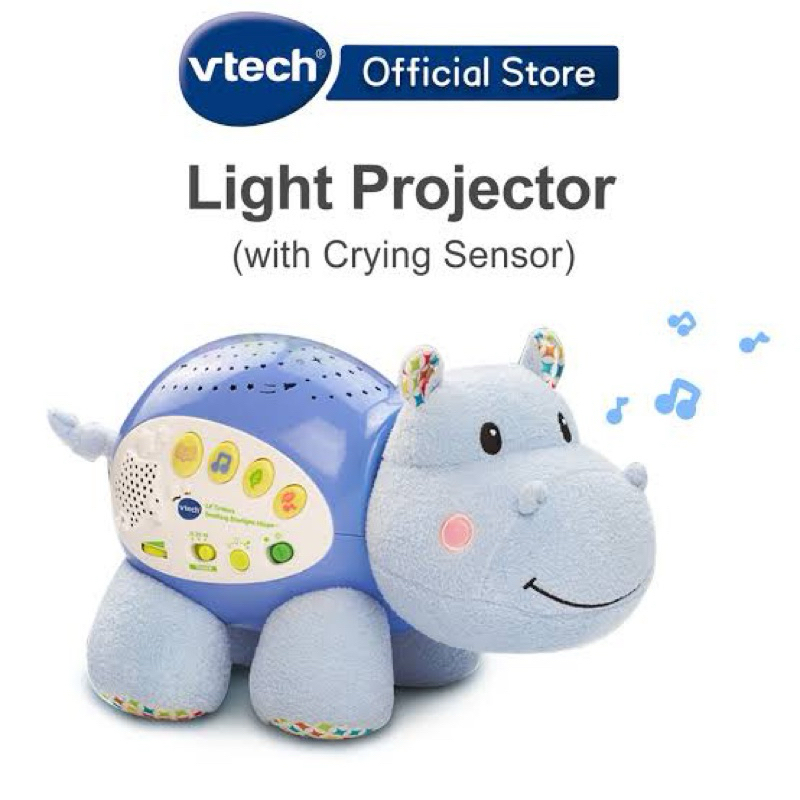 🔥โล๊ะล้างสต๊อก!!20/5🔥กล่อมนอนฮิปโปวีเทค มือ2🔥Vtech ดรีมไลท์กล่อมนอนฮิปโป Lil 'Critters Soothing Star