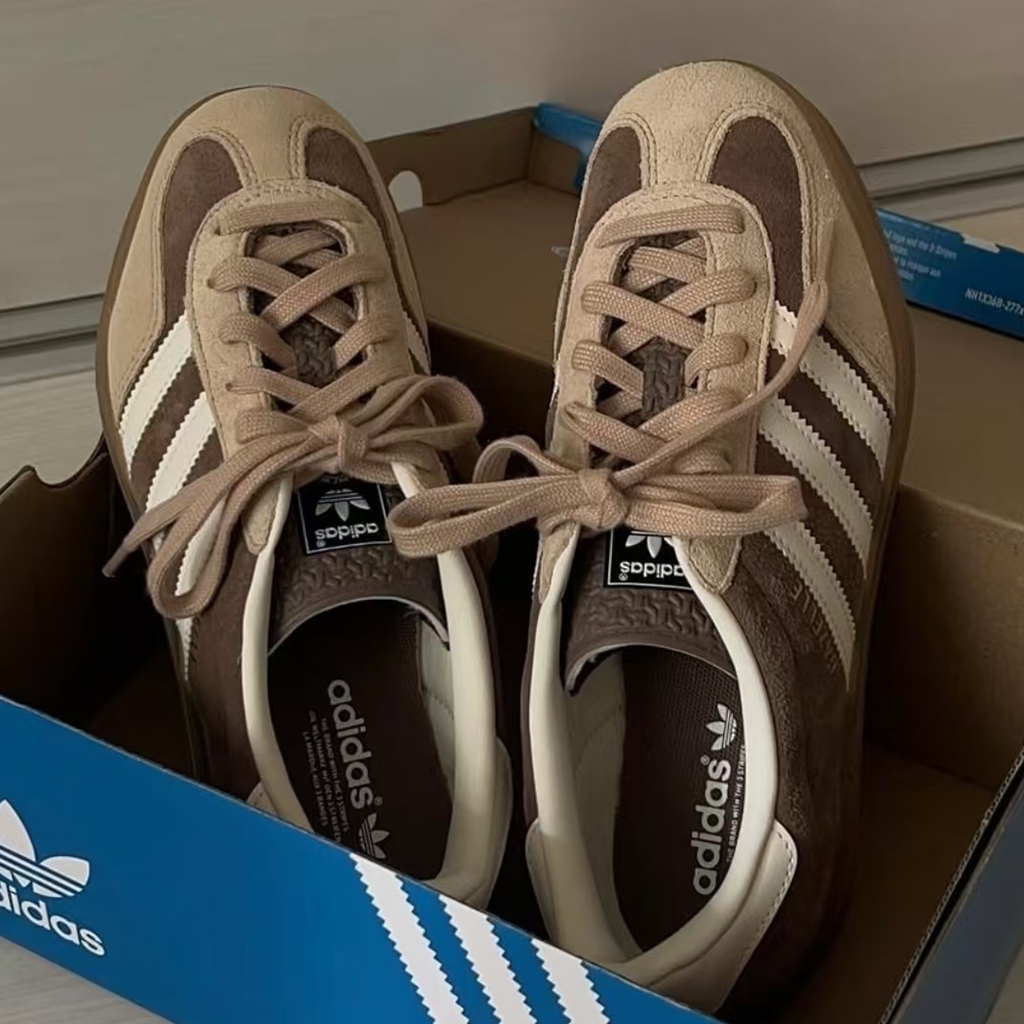 Adidas Originals Gazelle Indoor รองเท้าลำลองใส่สบายแบบยูนิเซ็กส์ IF9646/ID2567/IG1891/JQ0956