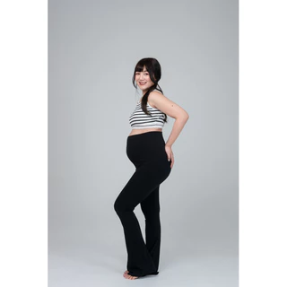 Lily leggings [รุ่นขาบานA สำหรับ 150-163 cm] กางเกงเลกกิ้งคนท้อง ผ้ายืด ใส่ได้ถึงคลอด