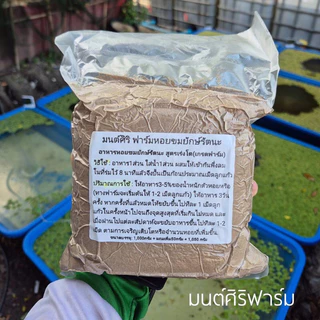 อาหารหอยขมยักษ์รัตนะ สูตรเร่งโต เกรดฟาร์ม แก้ปัญหาหอยโตช้าหรือหอยไม่ออกลูกเนื่องจากสารอาหารที่สะสมไม่เพียงพอ
