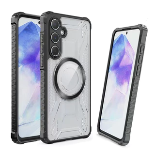 เคสใส แม่เหล็ก สำหรับ Samsung A07 A17 A26 A36 A56 A06 A16 A15 A25 A35 A55 A14 A34 A24 A54 A05 A05S S25FE S24FE กันกระแทก