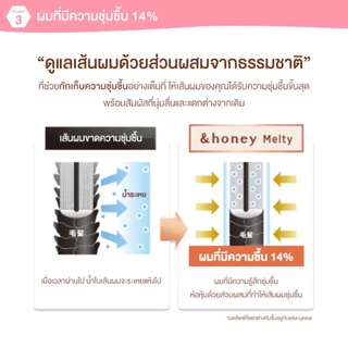 &HONEY MELTY MOIST REPAIR HAIR PACK 130G (แฮร์แพคสูตรดูแลผมชี้ฟู เปราะขาดง่าย ให้แข็งแรง เงางาม)